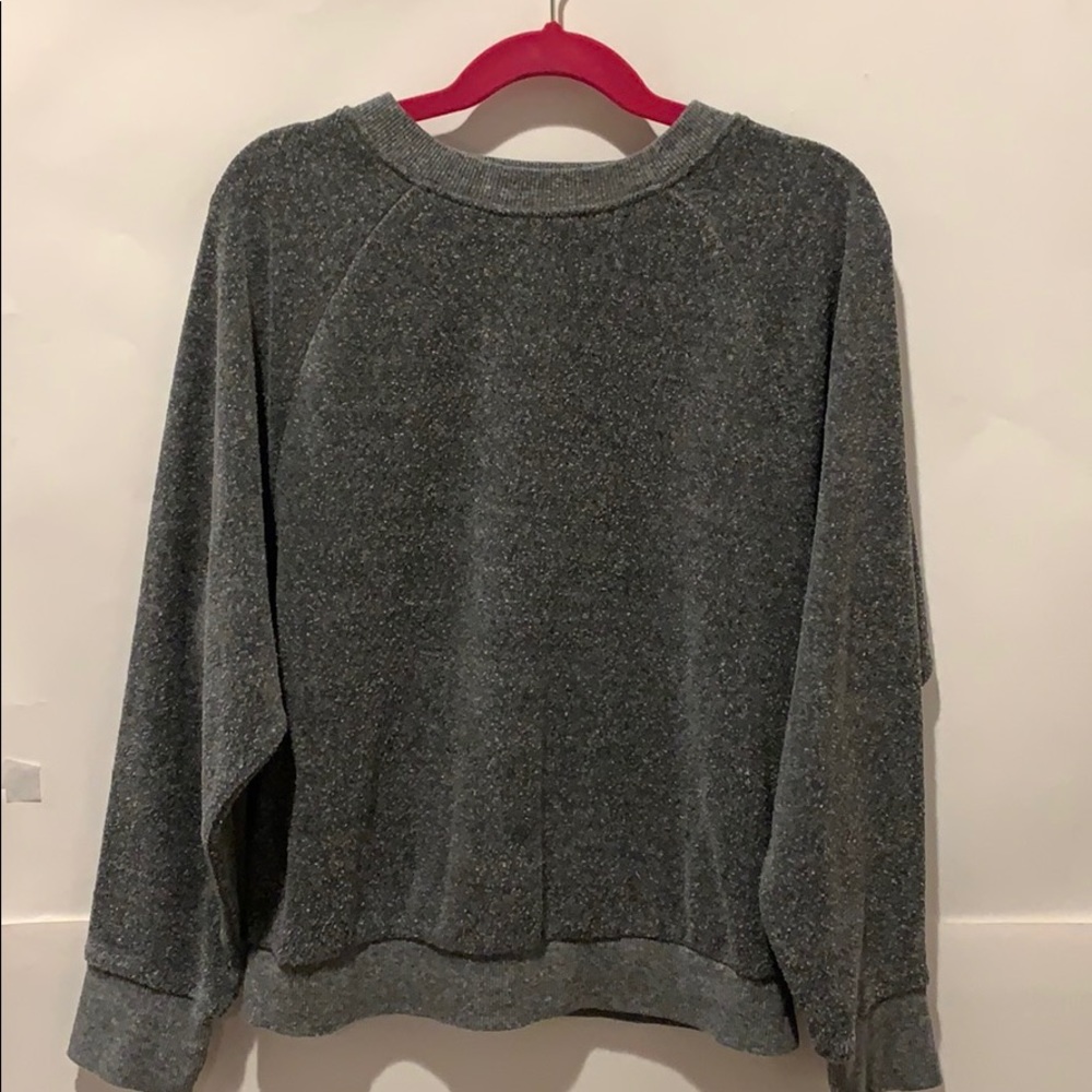 Plain gray sweater